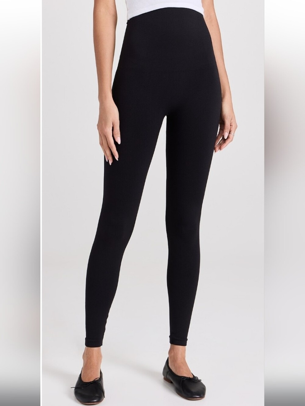 SPANX High-Waist Black Sculpting Leggings